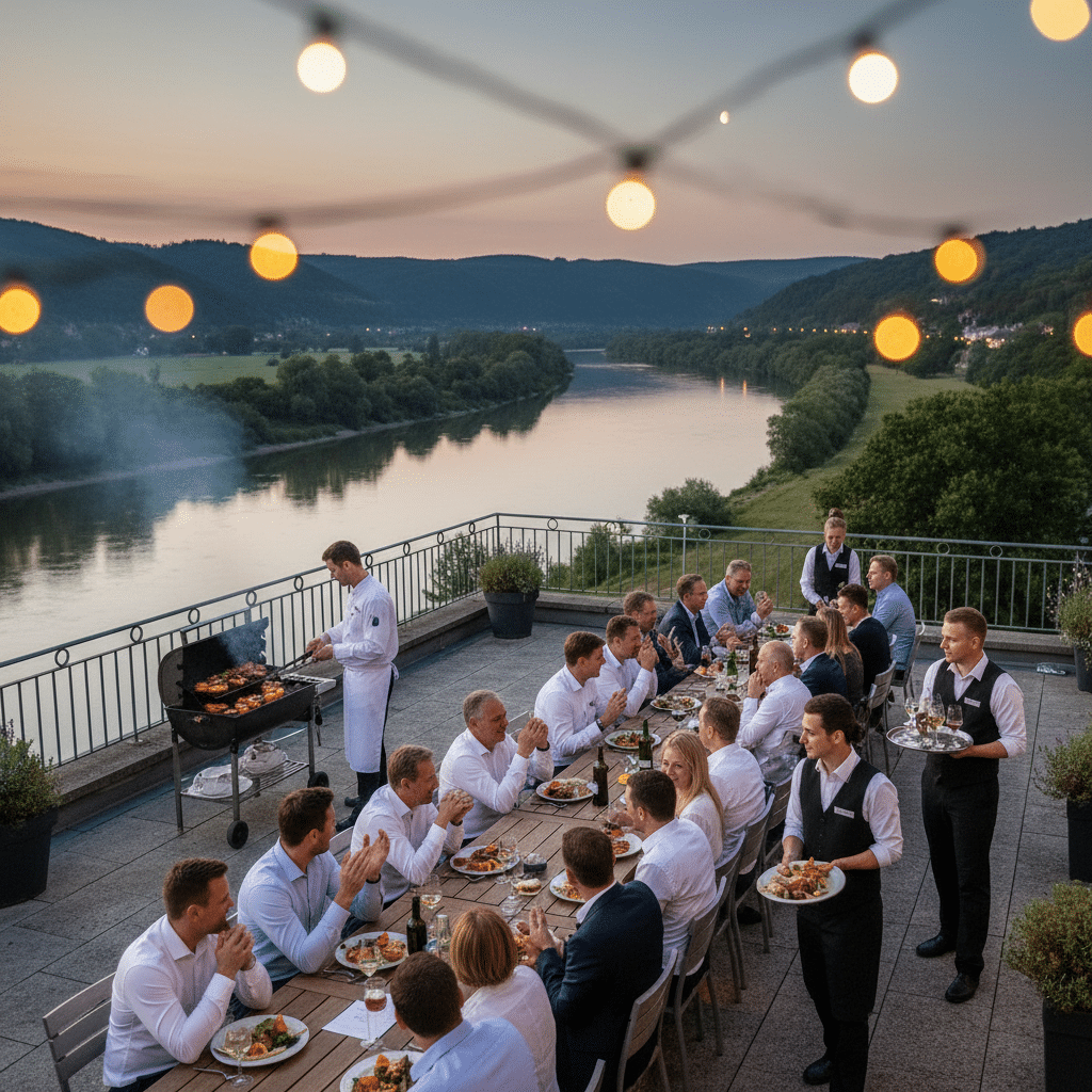 Tagung in Vlotho: 5 kreative Rahmenprogramme im Weserbergland – Weser-Schifffahrt, Wanderung, Team-BBQ