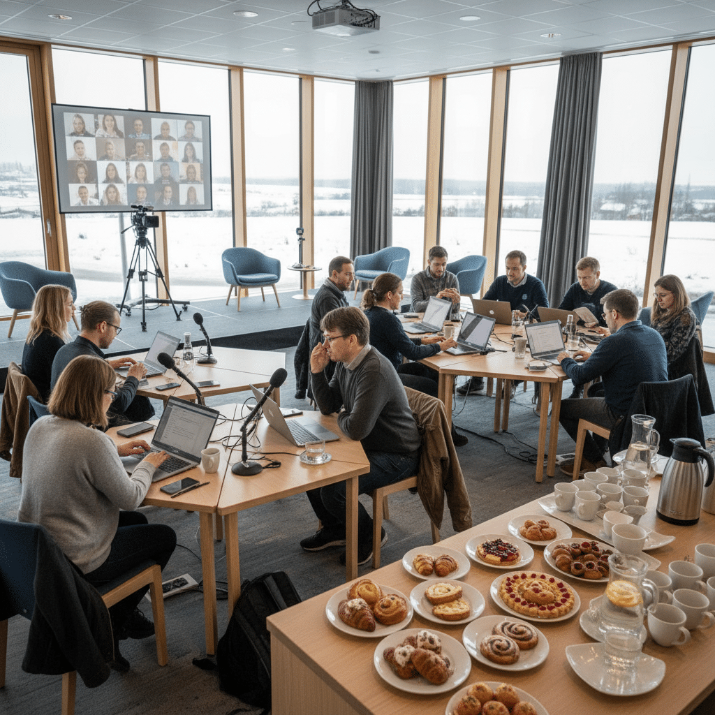 Team-Workshops im Hotel: Gruppen 10–80 Personen, flexible Räume, Technik, Beamer, Hybrid, Bühne