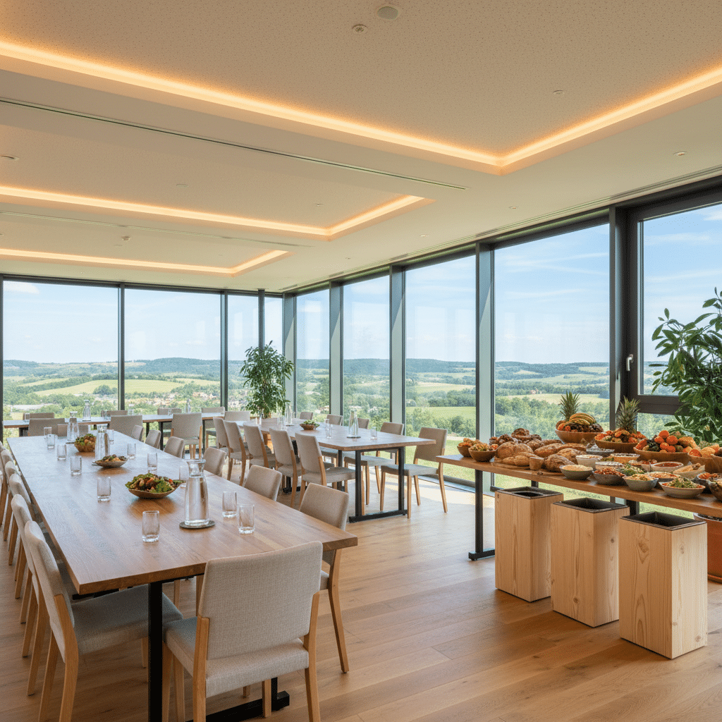 Nachhaltige Tagungen in Vlotho: Umweltfreundliches Firmenevent im Hotel mit CO2-Optimierung