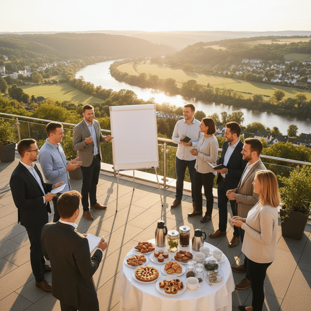 Offsite-Tagung in Vlotho: Ortswechsel bringt Fokus und Team-Produktivität