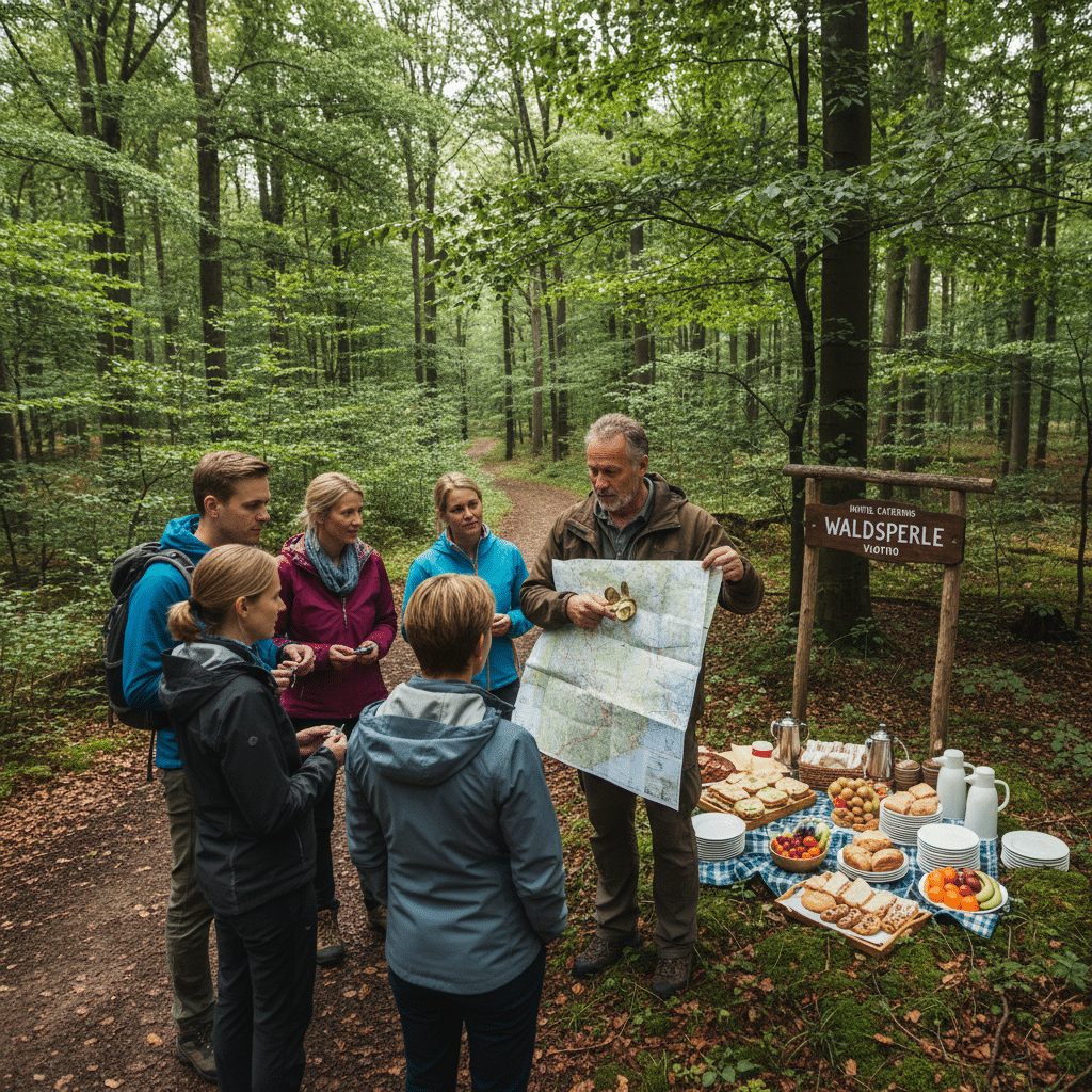 Team-Events im Grünen: Teambuilding, Outdoor-Abenteuer und Wanderungen bei Vlotho im Weserbergland